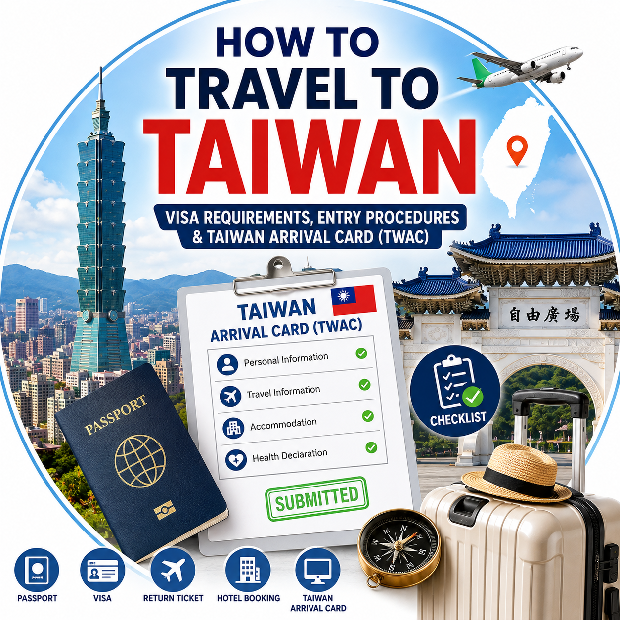 How to Travel to Taiwan: Visa Requirements, Entry Procedures and Taiwan Arrival Card How to Travel to Taiwan: Visa Requirements, Entry Procedures and Taiwan Arrival Card